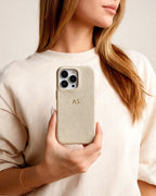 Pebble Grain Texture Personalised Case
