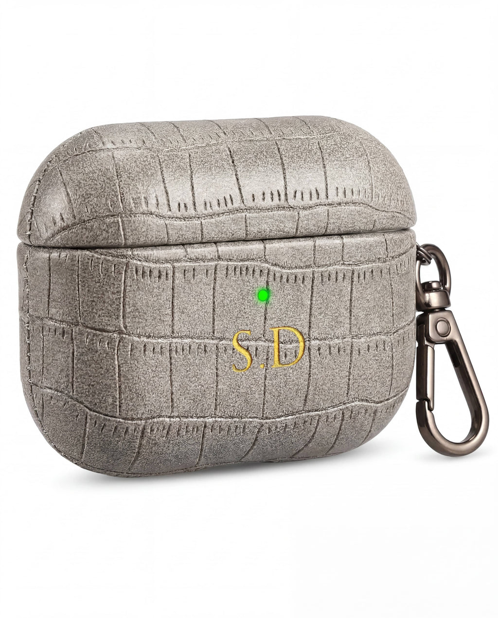 Croc Texture Personalised AirPod Case