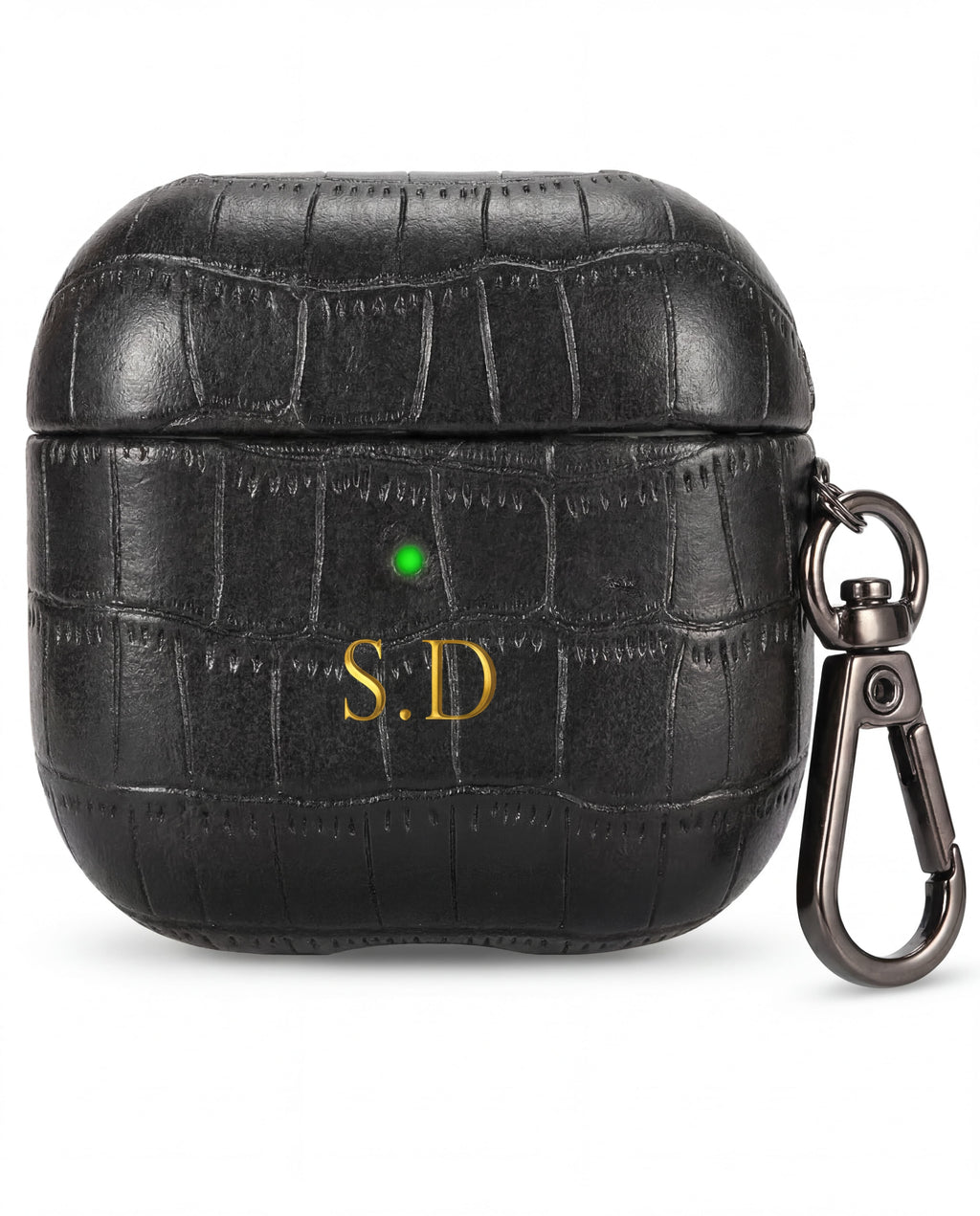 Croc Texture Personalised AirPod Case