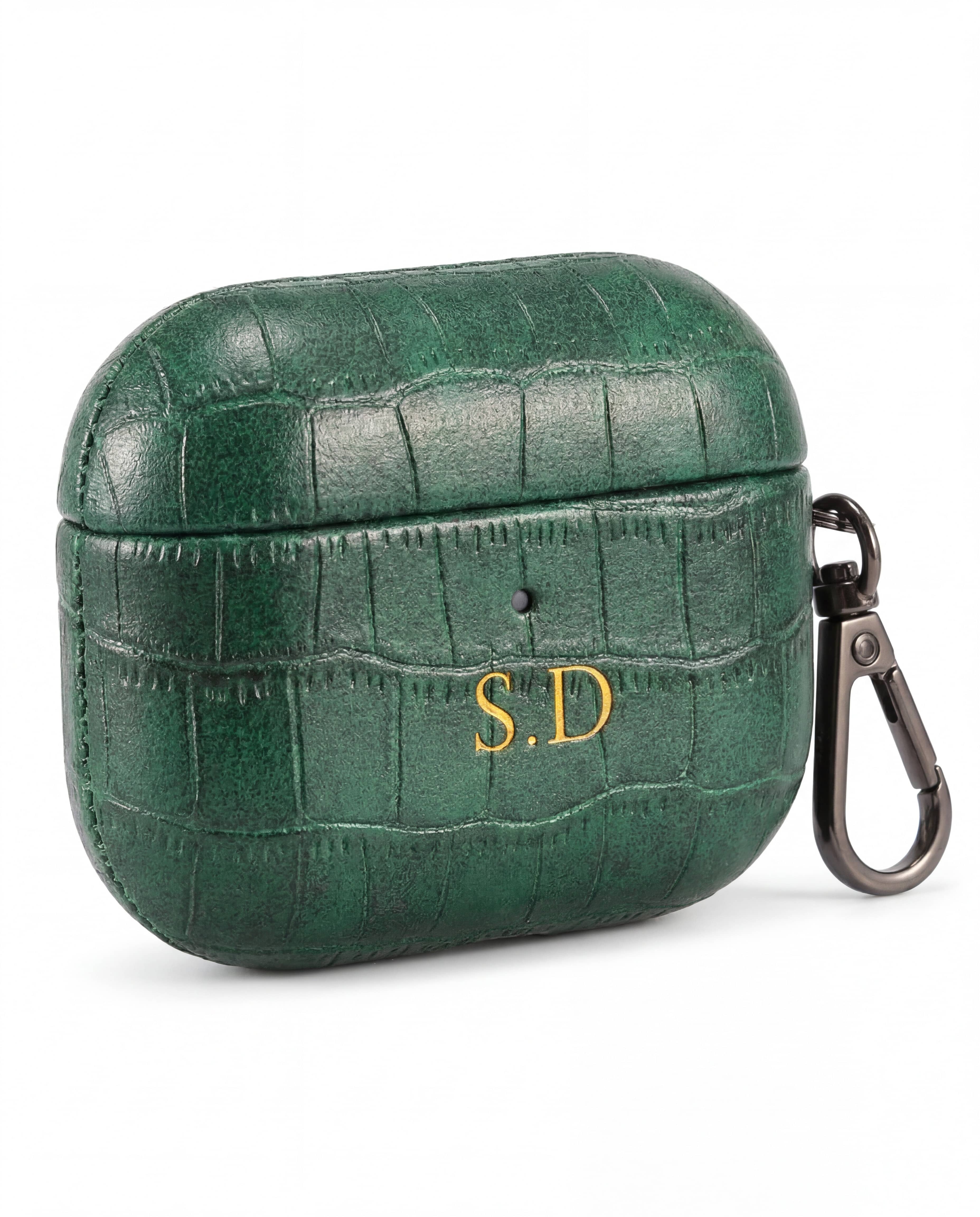 Croc Texture Personalised AirPod Case