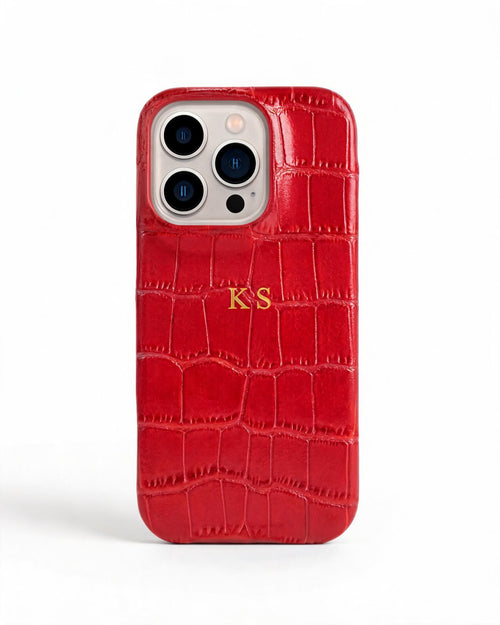 Croc Texture Personalised Case