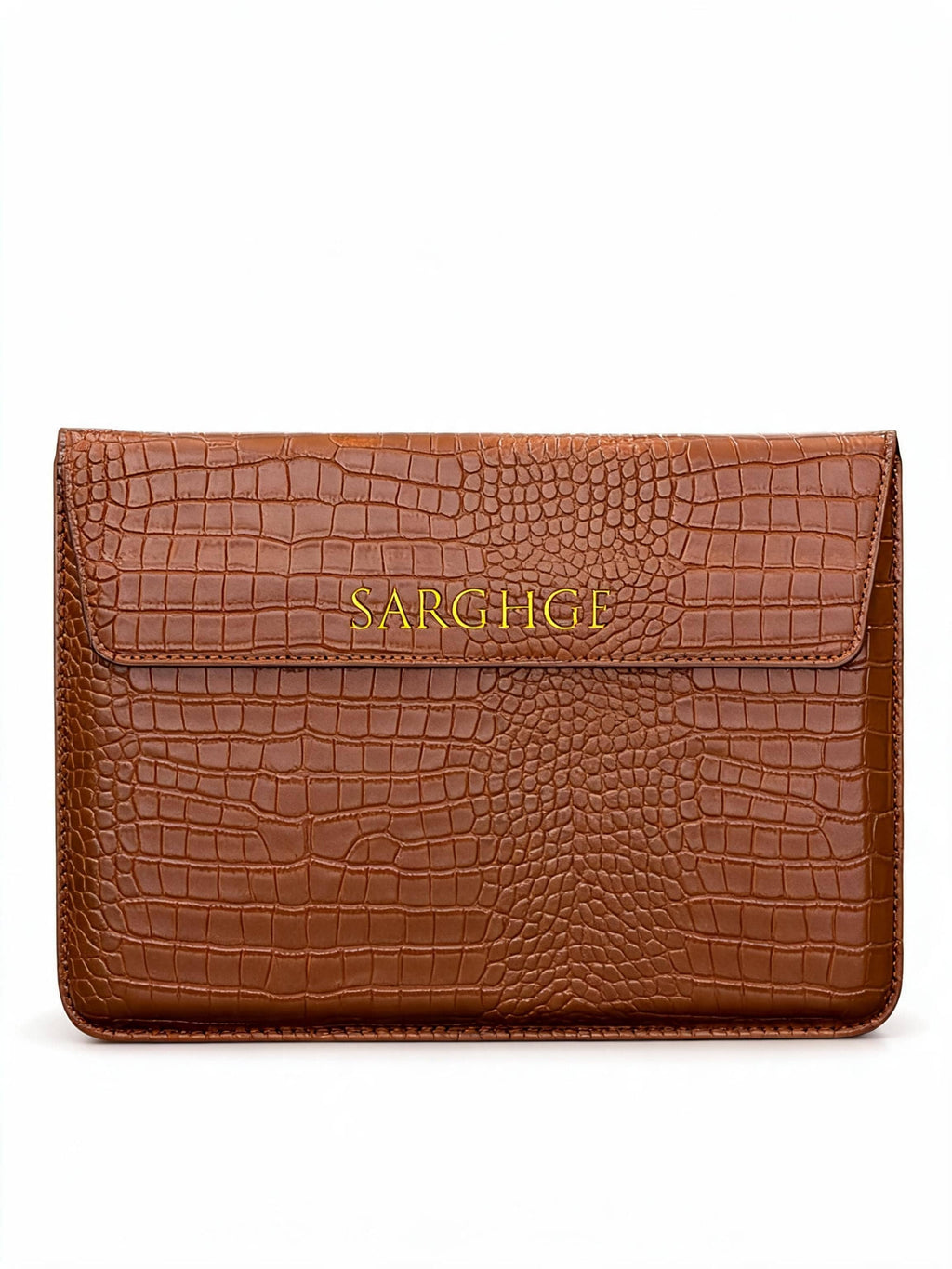Croc Texture Personalised Macbook Case Sleeve