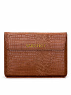 Croc Texture Personalised Macbook Case Sleeve