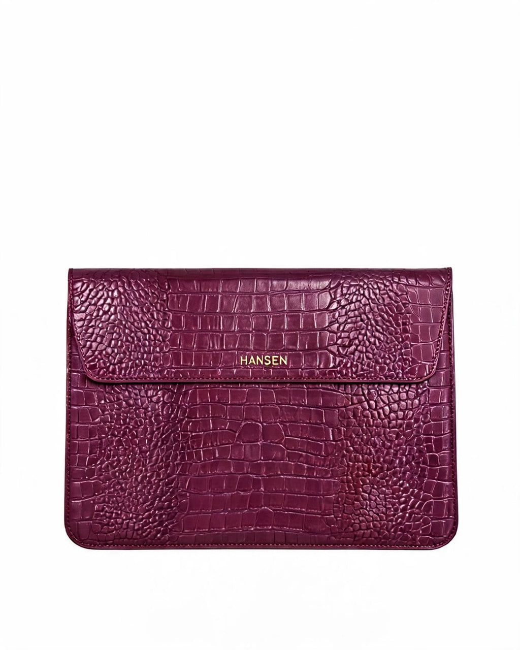 Croc Texture Personalised Macbook Case Sleeve
