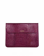 Croc Texture Personalised Macbook Case Sleeve