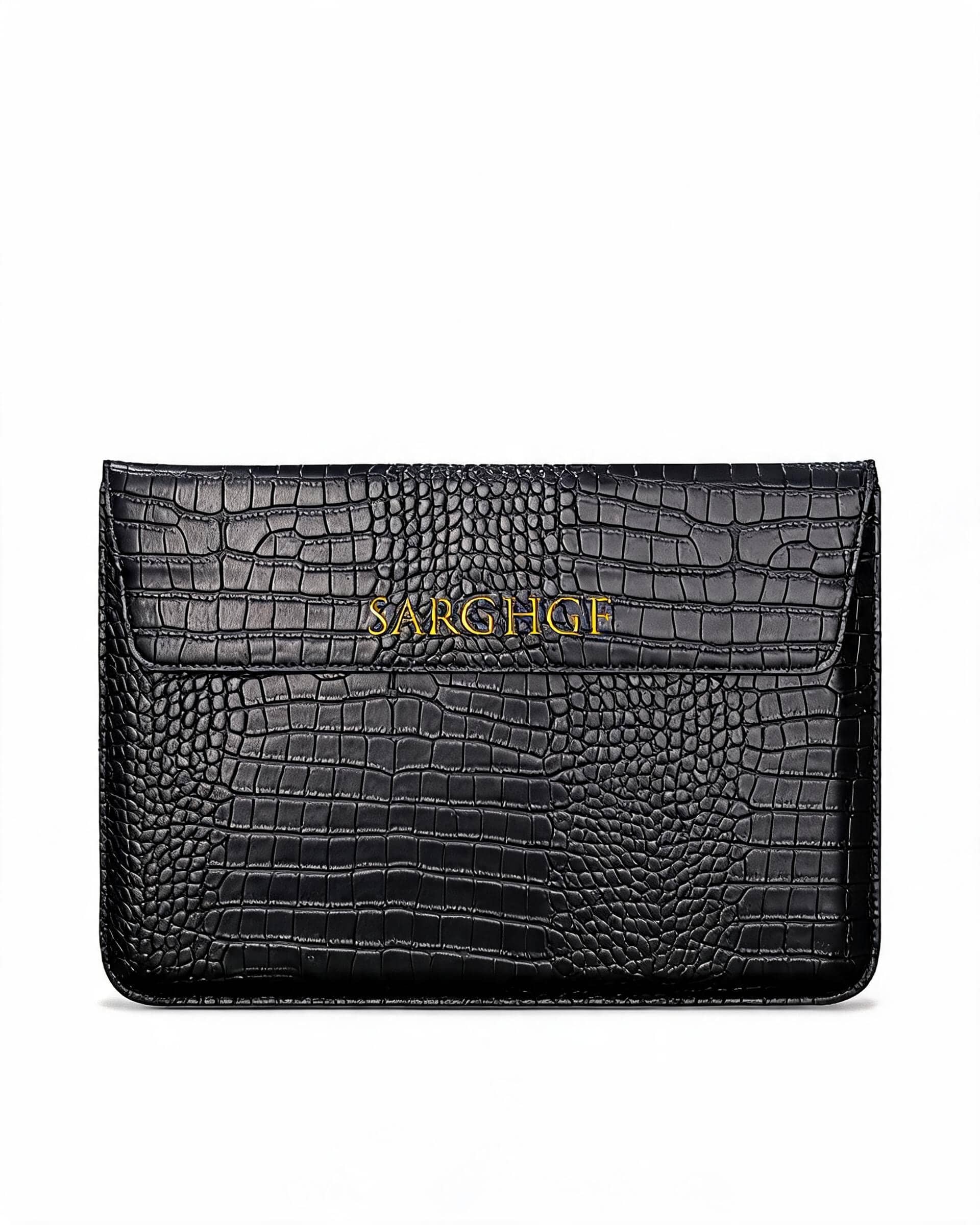 Croc Texture Personalised Macbook Case Sleeve