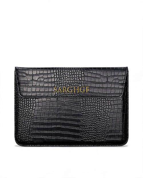 Croc Texture Personalised Macbook Case Sleeve