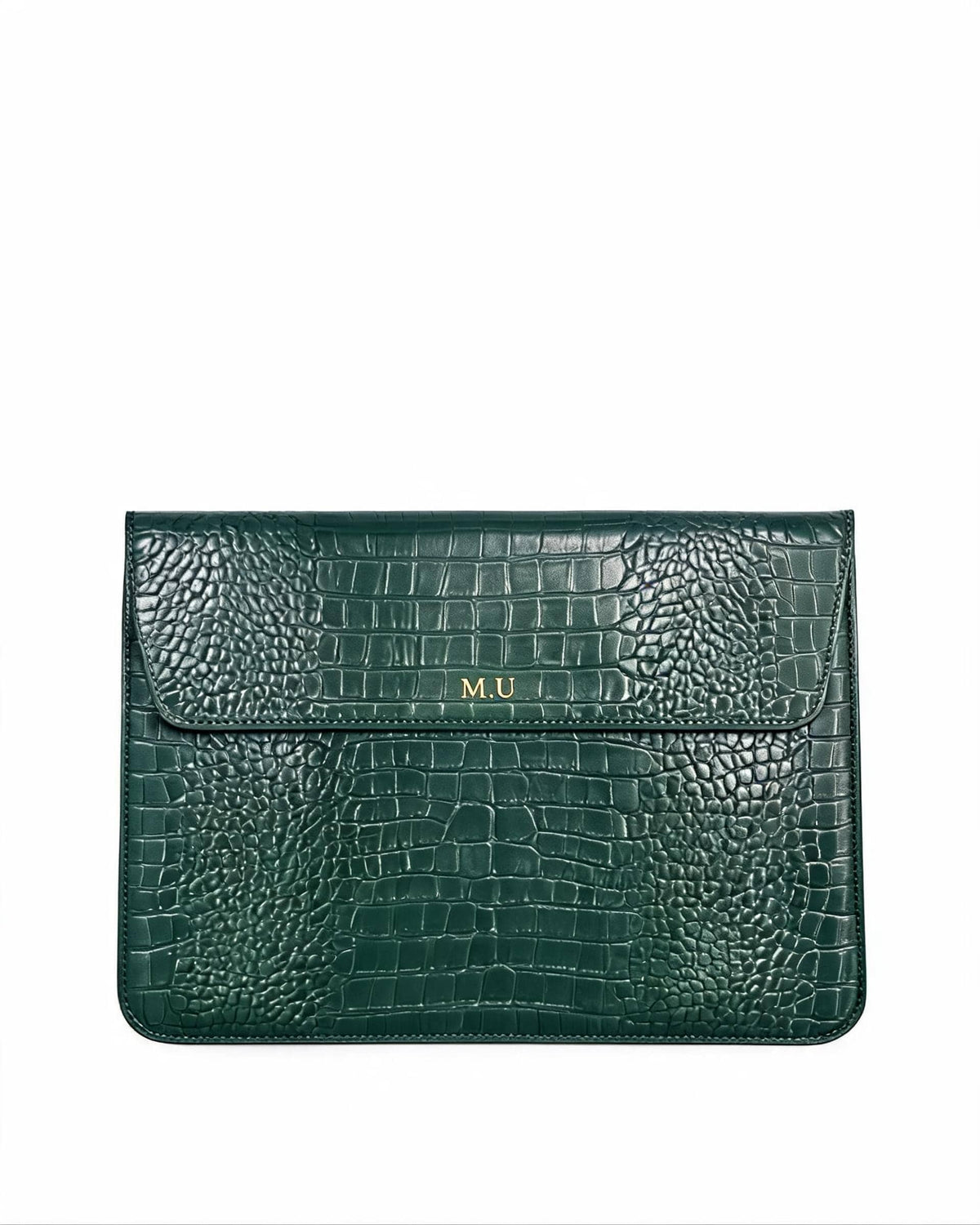 Croc Texture Personalised Macbook Case Sleeve