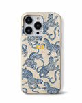 Leopard Print Pebble Grain Personalised Case
