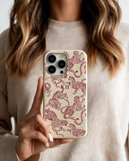 Leopard Print Pebble Grain Personalised Case