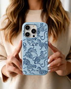 Leopard Print Pebble Grain Personalised Case