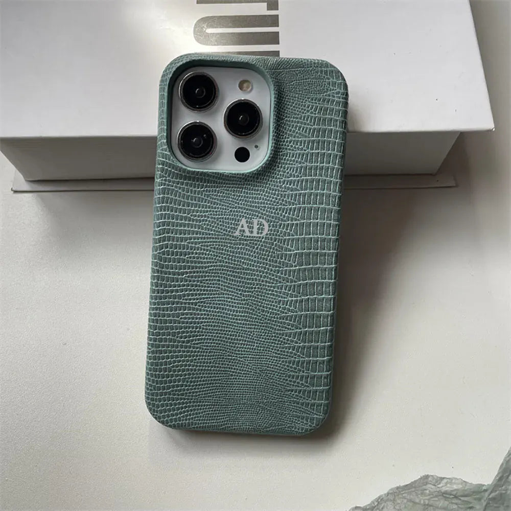 Lizard Texture Personalised Case