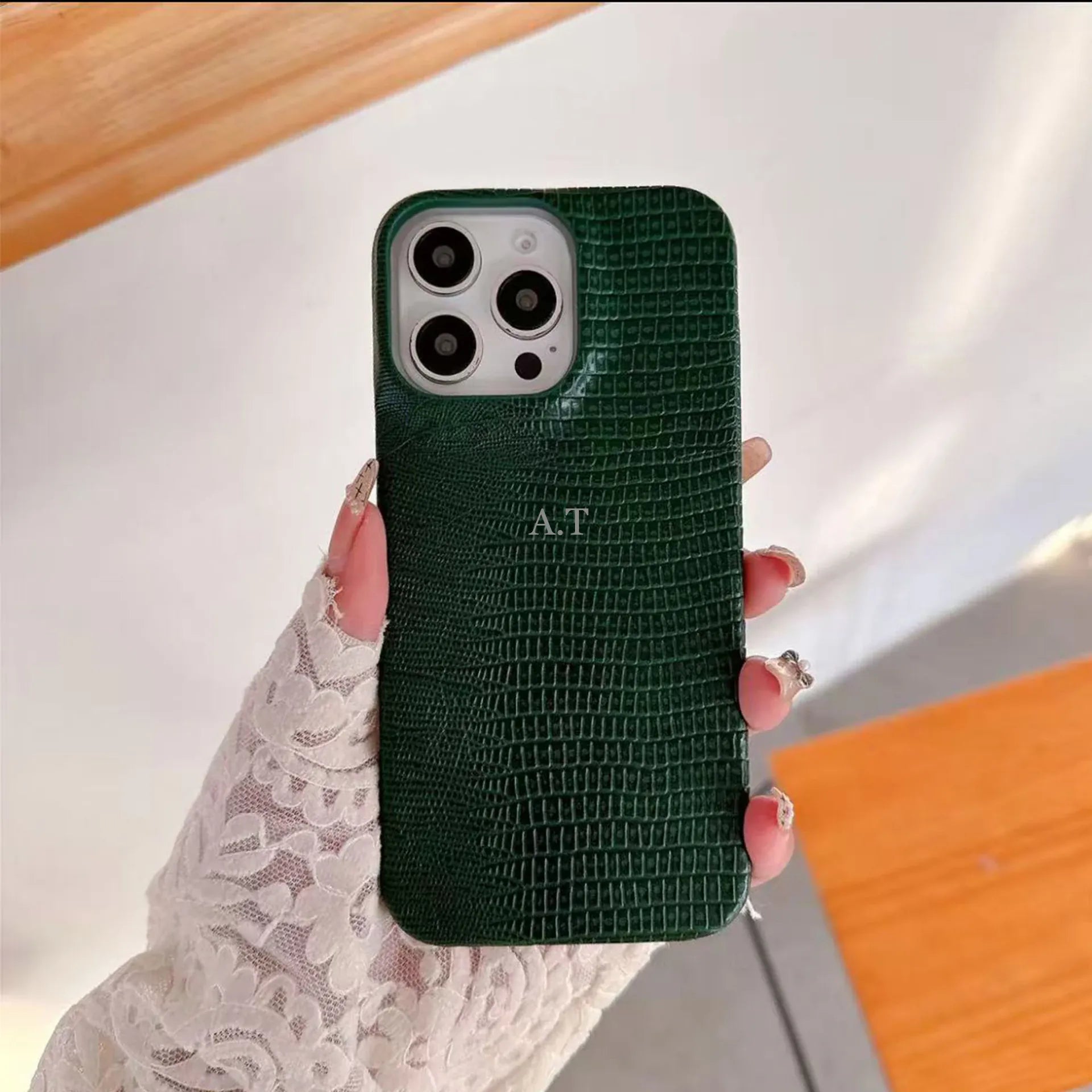 Lizard Texture Personalised Case