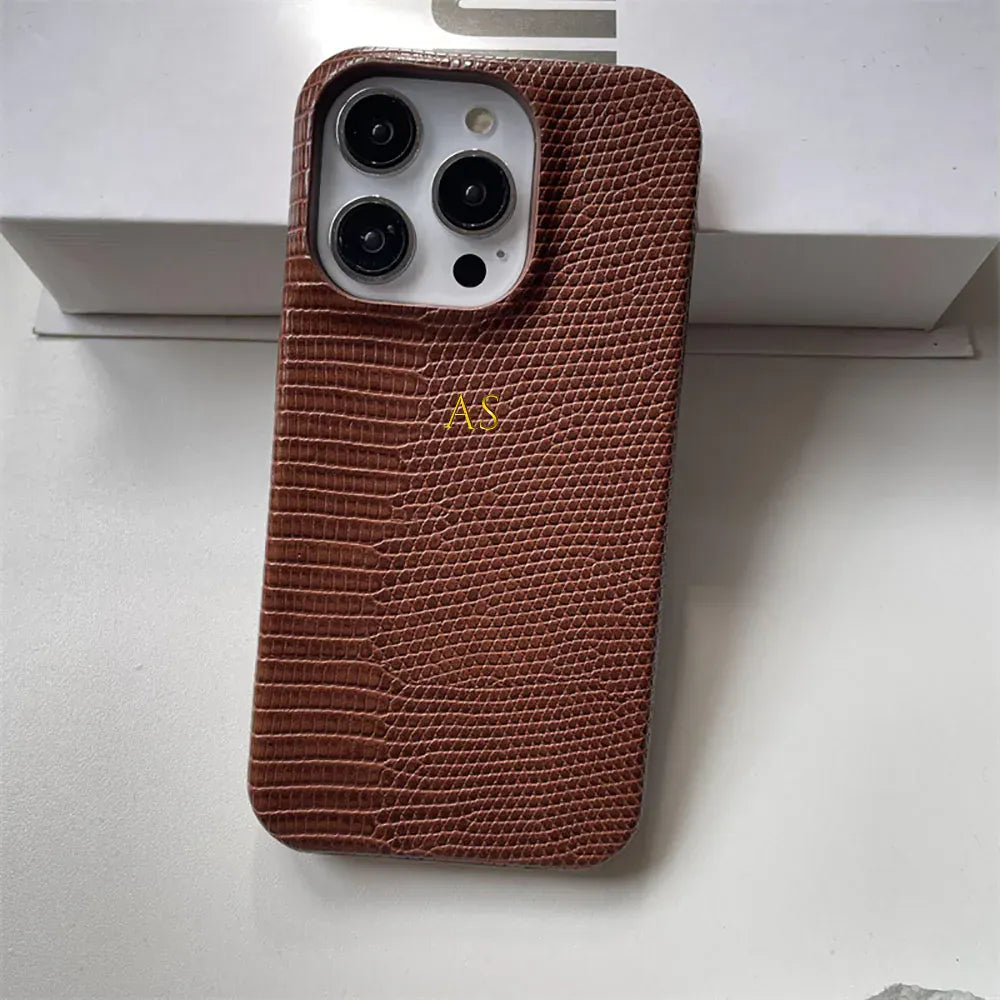 Lizard Texture Personalised Case