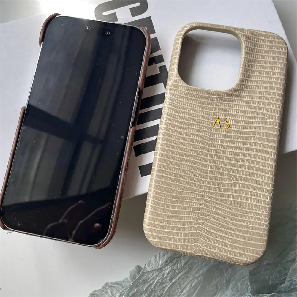 Lizard Texture Personalised Case