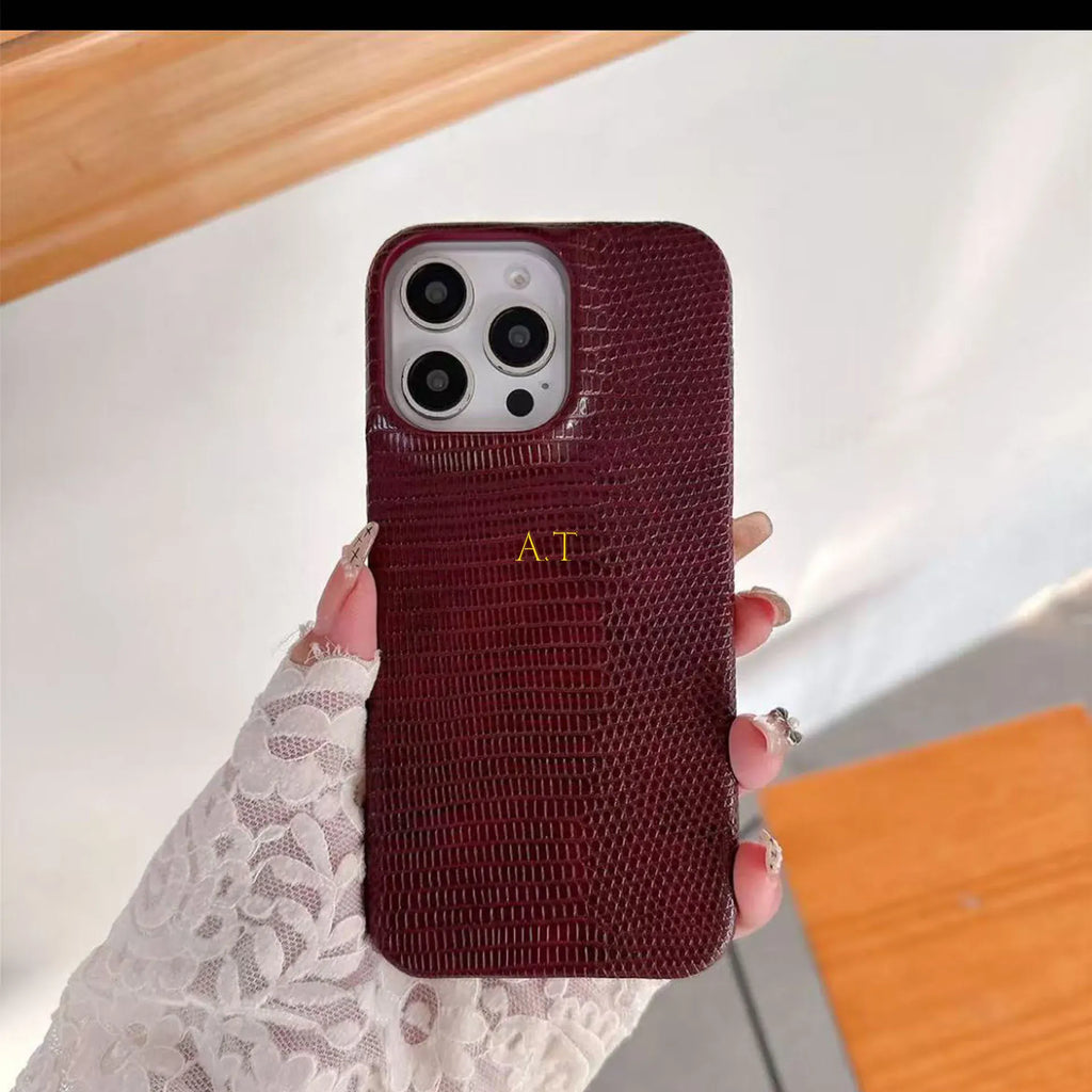 Lizard Texture Personalised Case
