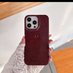 Lizard Texture Personalised Case