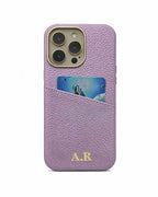 Pebble Grain Card Holder Personalised Case