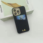 Pebble Grain Card Holder Personalised Case