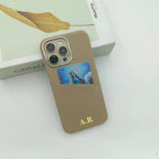Pebble Grain Card Holder Personalised Case