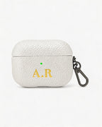 Pebble Grain Personalised AirPod Case
