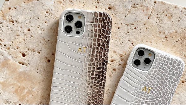 Himalayan Croc Texture Personalised Case